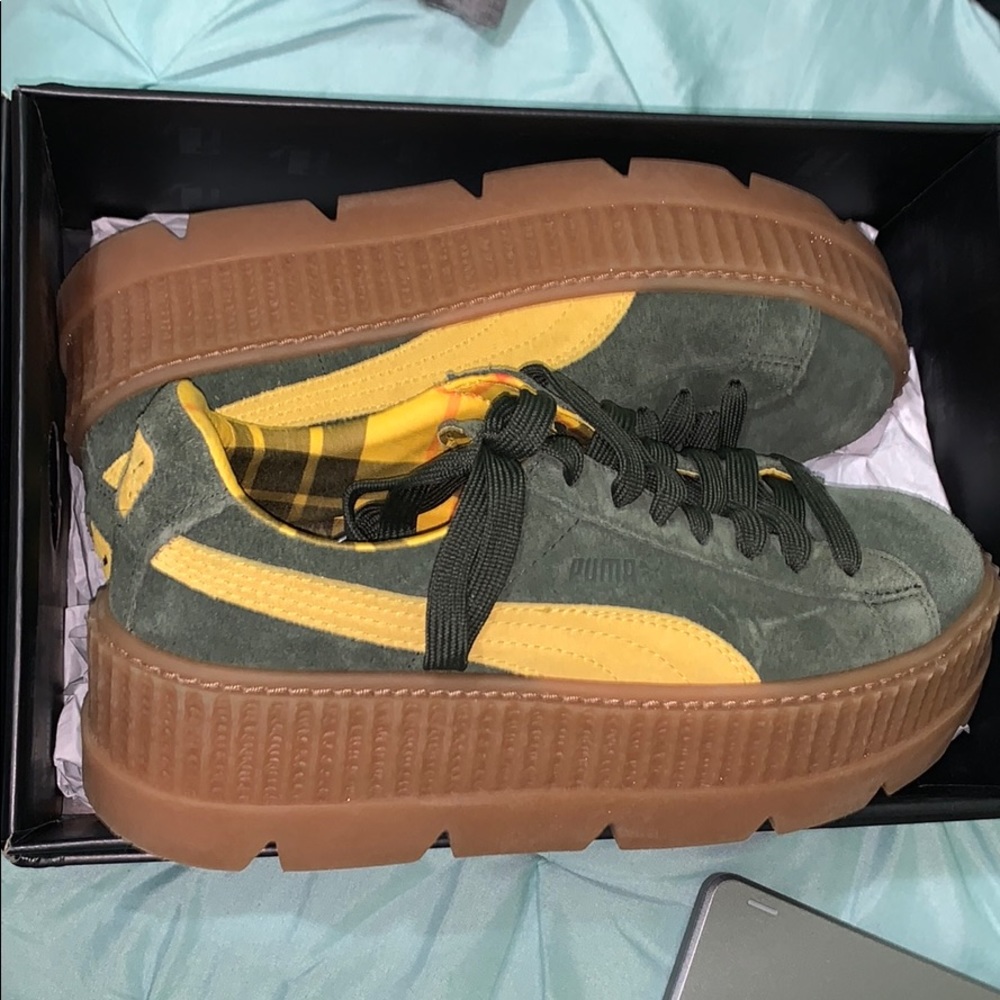 Cleated Creeper Suede Puma Sneakers